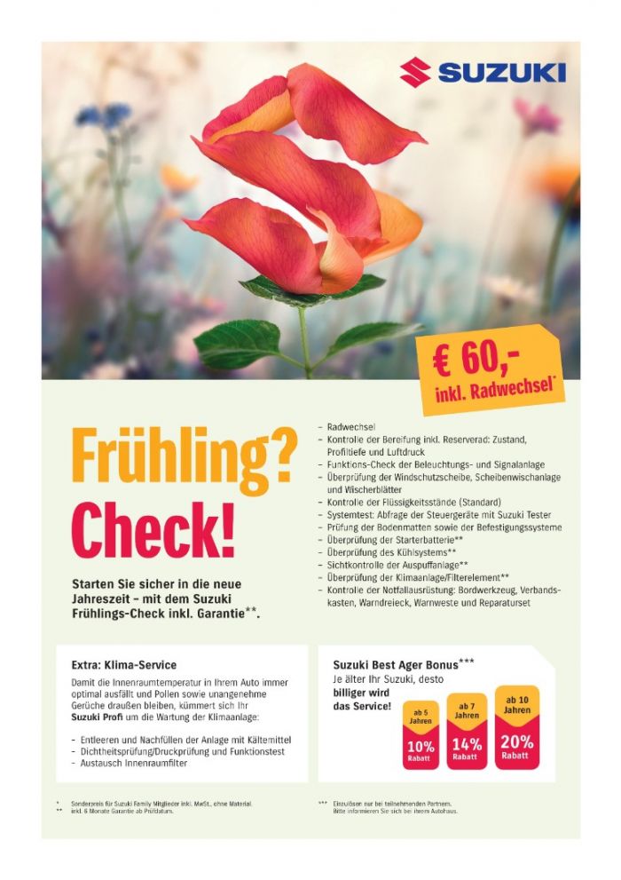 Frühling? Check!