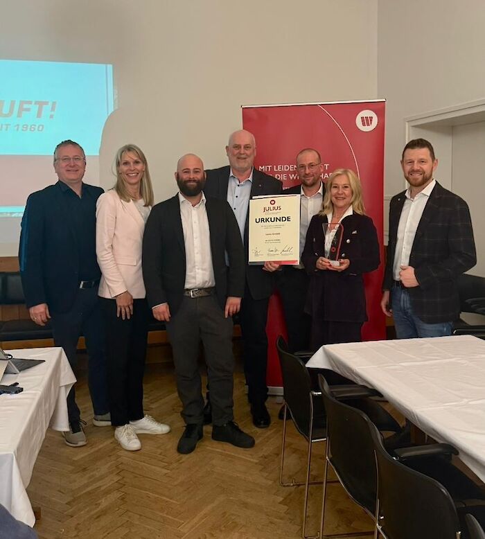 Auszeichnung mit dem JULIUS-Award