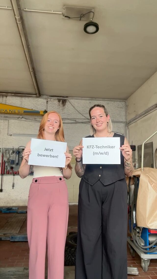 Wir suchen DICH!🫵🏼 Bewirb Dich jetzt als KFZ-Techniker (w/m/...